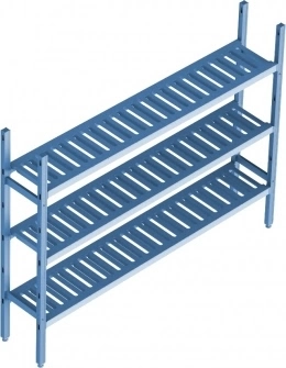 Стеллаж POLAIR LOAD.ME poly 16AL.3PP40.12B