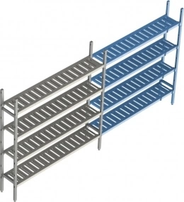 Стеллаж POLAIR LOAD.ME poly 16AL.4PP30.10Е